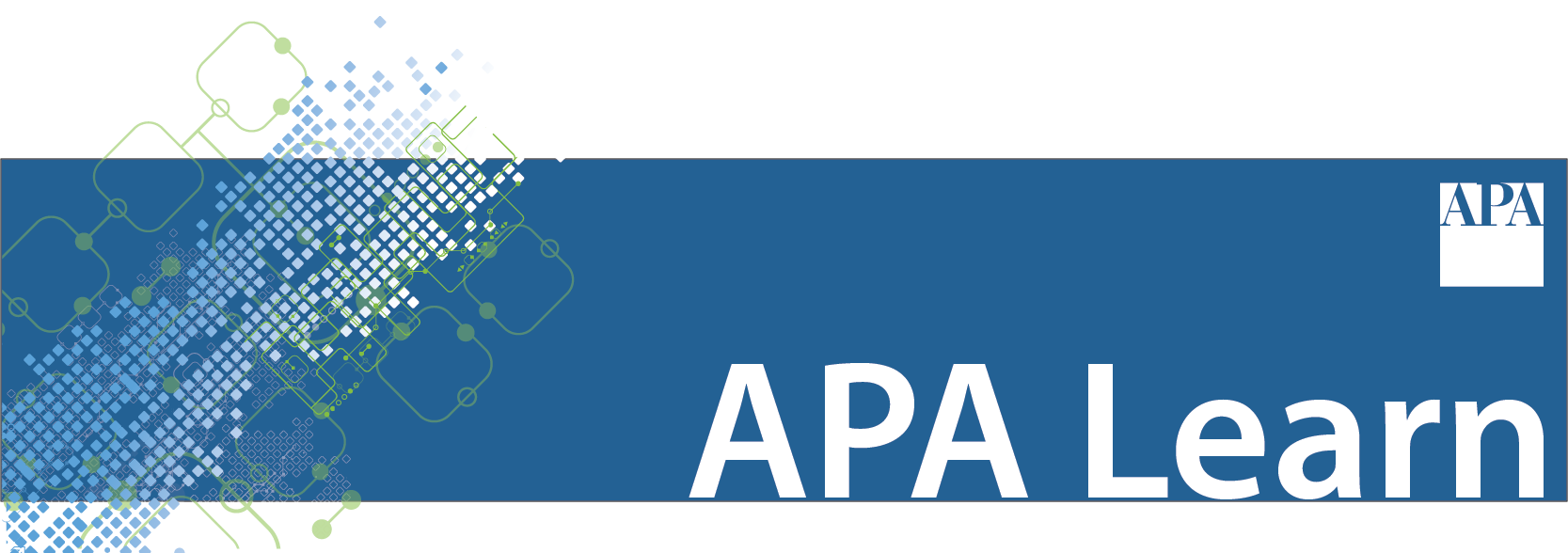 APA Learn Home mobile header background image